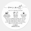 Recherche de fusion autocollants Fusion de cire