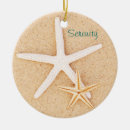Search for starfish ornaments Sand