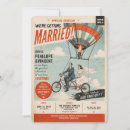 Search for flight wedding invitations Whimsical