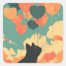 Search for heart shaped balloons stickers Kawaii