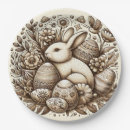 Search for vintage bunny plates Birthday