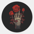 Search for hand skull stickers Pumpkin