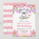 Recherche de koala mignon invitations Fleurs