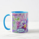 Search for lavender pansy mugs For her