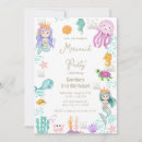 Search for water turtle invitations Mermaids