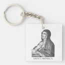 Recherche de saints porteclés Noir et blanc