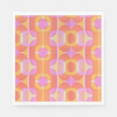 Search for hot pink and orange placemats Retro