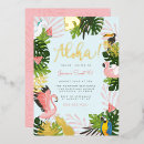 Recherche de aloha ananas invitations Flamingo