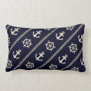 Recherche de ancre bleu marine coussins Blanc