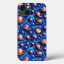 Search for planets iphone cases Blue