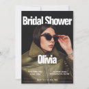 Search for magazine cover bridal shower invitations Fashion