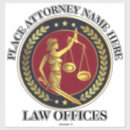 Recherche de cabinet autocollants Avocat