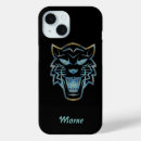 Search for black tiger iphone cases Blue