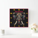 Search for colourful elephants art For kids