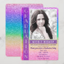 Search for rainbow glitter invitations Sparkly