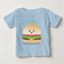 Recherche de hamburger bébé vêtements Drôle
