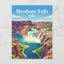 Recherche de chutes shoshone cartes postales Voyage