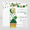 Recherche de de jour de patrick s invitations Drapeau irlandais