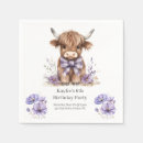 Search for highland cow napkins Floral