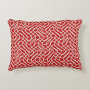 Search for red and cream pillows Pattern