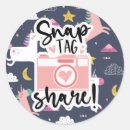 Search for sharing stickers Business