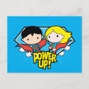 Recherche de chibi superman cartes postales Super héros