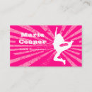 Search for dance fitness business cards Health