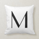 Search for letter m pillows Initial