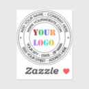 Search for round bumper stickers Logo