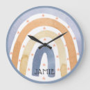 Search for star nursery clocks Watercolor