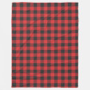Recherche de noir rouge couvertures plaids Élégant