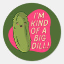 Search for vegetable puns stickers Pickle