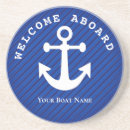 Recherche de nautical dessous de verres Navy blue