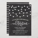 Search for chalkboard new years eve invitations Rustic