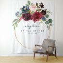 Search for bridal burgundy tapestries Floral