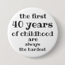Recherche de années 40 badges Drôle