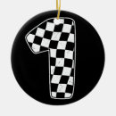 Search for race car ornaments Racing flag