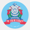 Search for express train stickers Santa claus