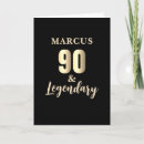 Search for grandfather 90th birthday cards Modern