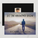 Search for adventure graduation invitations Modern