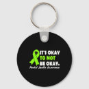 Search for mental health ribbon keychains Therapy