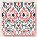 Search for playing cards coasters Spade