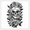 Search for goth skull stickers Roses