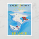 Search for vintage sport postcards French