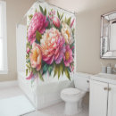 Search for peonies shower curtains Flower