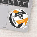 Search for black white orange stickers Sports