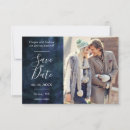 Search for navy blue save the dates Modern