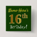 Recherche de 16ème badges Seizième anniversaire