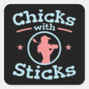 Search for chicks with stick For her