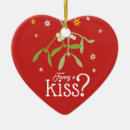 Search for kiss ornaments Flirty